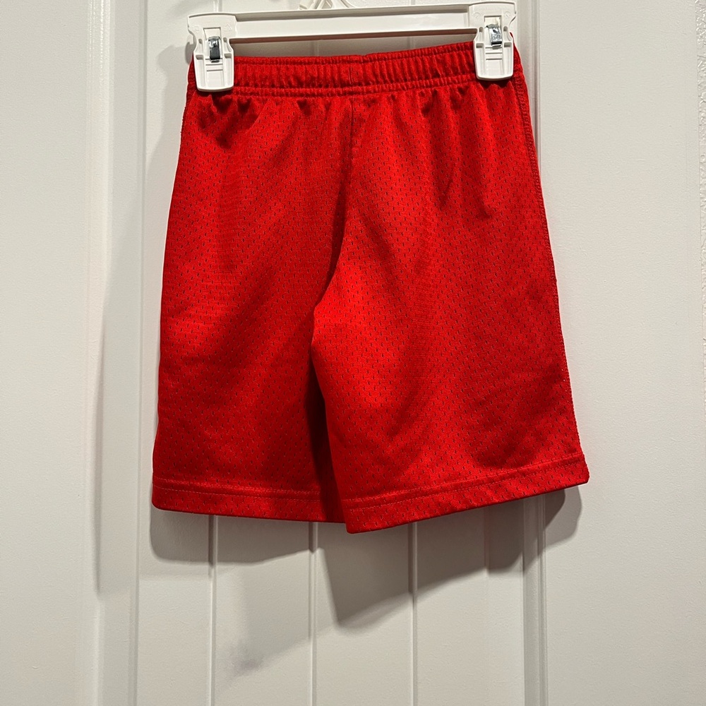 Nike Bright Red Sports Shorts - Picture 3 of 5